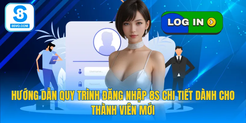 Hướng dẫn quy trình đăng nhập 8S chi tiết dành cho thành viên mới